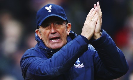 Tony Pulis encourages Crystal Palace