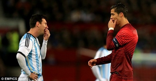 messi dan ronaldo