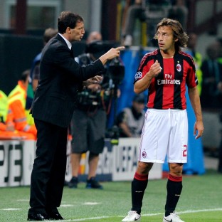 Pirlo tak sesuai dengan skema Allegri saat keduanya di AC Milan