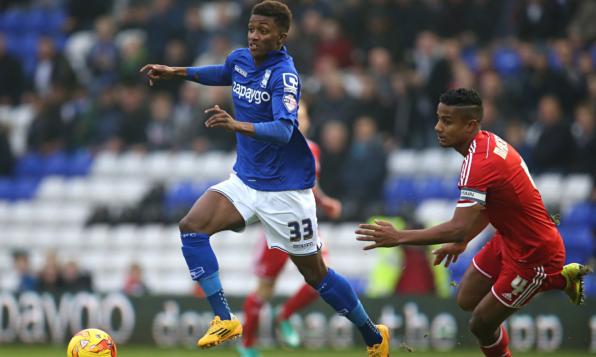 Demarai Gray semasa di Birmingham