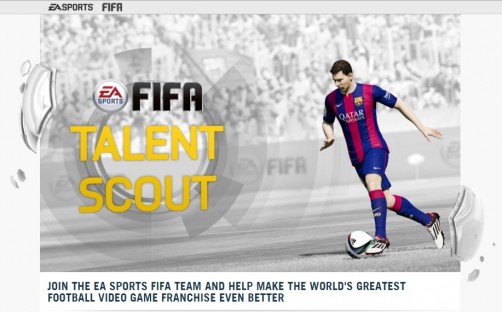 Halaman EA Sports Talent Scout