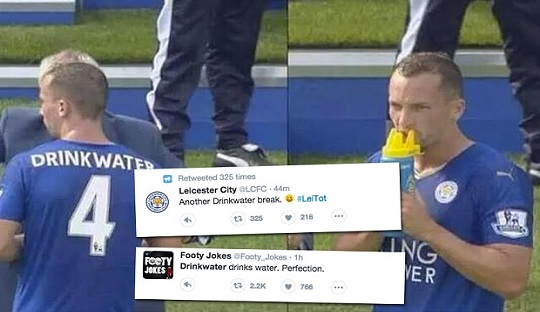 Lelucon tentang Danny Drinkwater yangmembuat namanya dikenal di awal musim ini