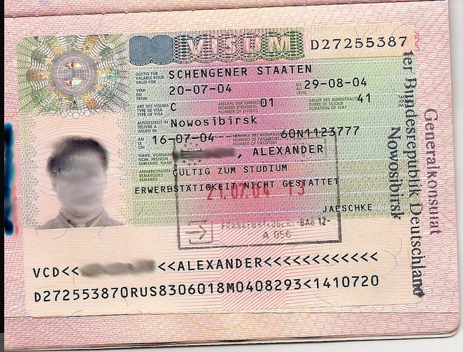 Visa Schengen. Foto: wikipedia.