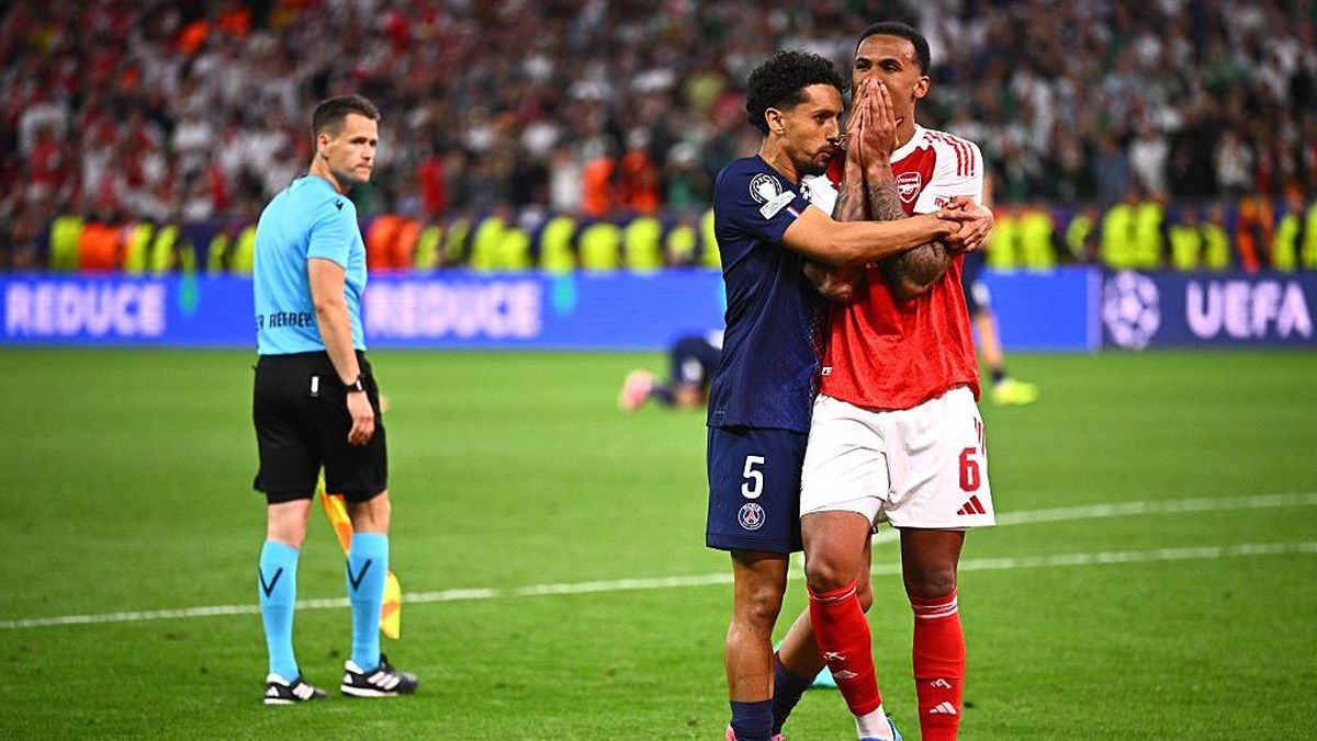 Gabriel Marquinhos Arsenal vs PSG