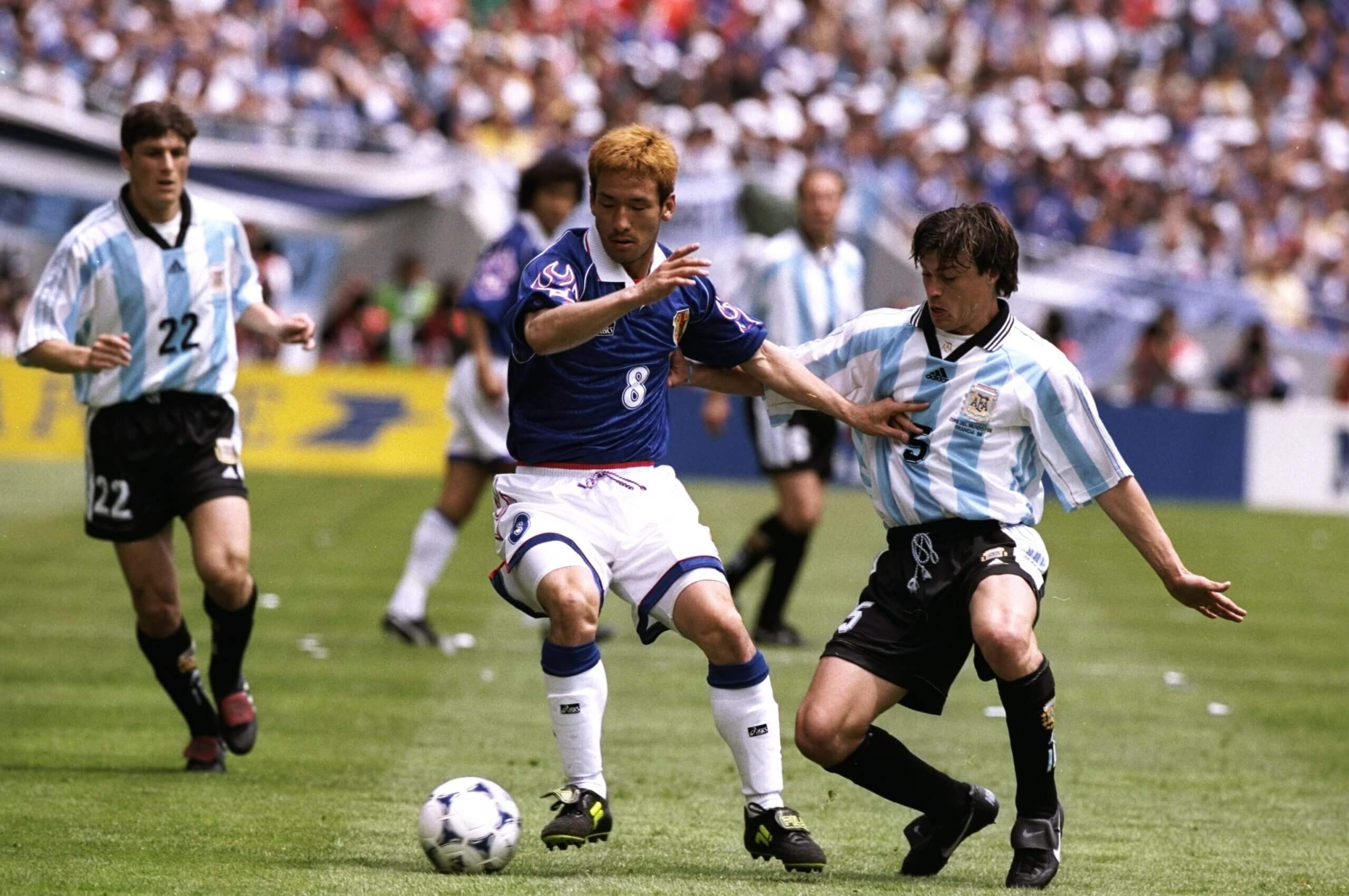 Hidetoshi Nakata Jepang vs Argentina - Getty