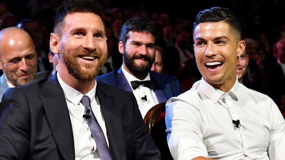 Lionel Messi dan Cristiano Ronaldo bbc