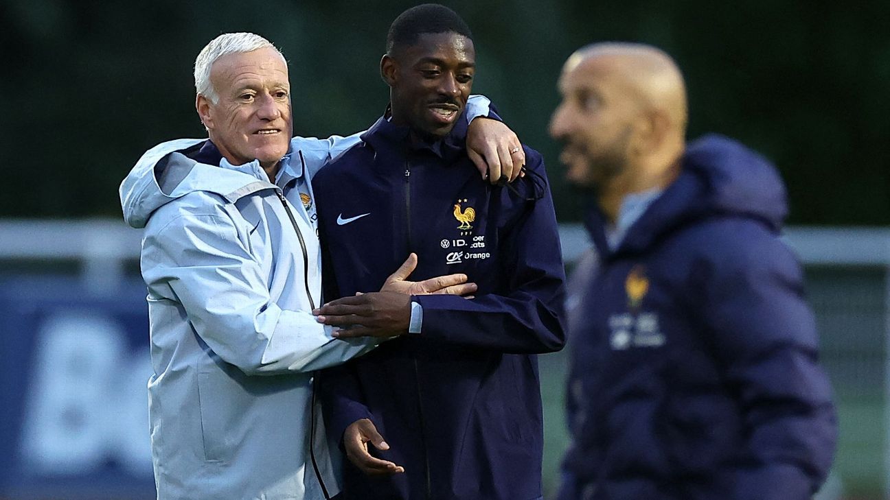 Ousmade Dembele Didier Deschamps